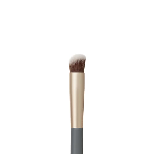 jane iredale Pro Series Concealer Brush, Small, Angled Cosmetic Brush Applies, Blends, and Diffuses Cream & Liquid Makeup, Vegan, Cruelty Free