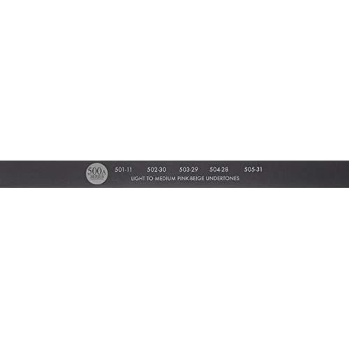 Cinema Secrets Ultimate Foundation 5-in1 Palette - Buildable Coverage, Long-Wear Matte Finish, Paraben-Free, Color Correct, Contour & Highlight with Buildable Full Coverage