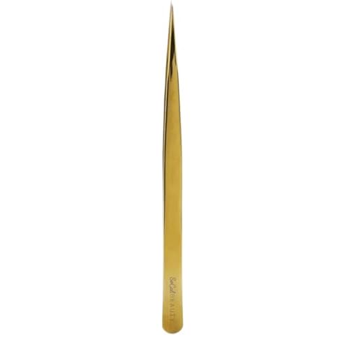 SOLO Straight Tip Lash Tweezer for Eyelash Extensions | Rust-Resistant Eyelash Tweezer for Isolation & Classic Lash Application | Professional Tweezers for Eyelash Extension & Lash Artists