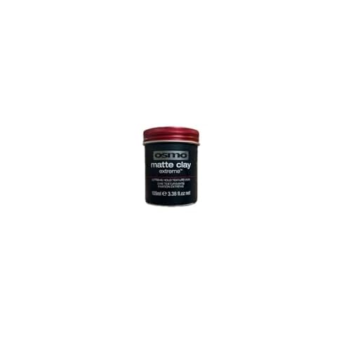 Osmo Matte Clay Extreme | Dry Textured Control | Matt finish for a Natural look. Vegan. 100ml.