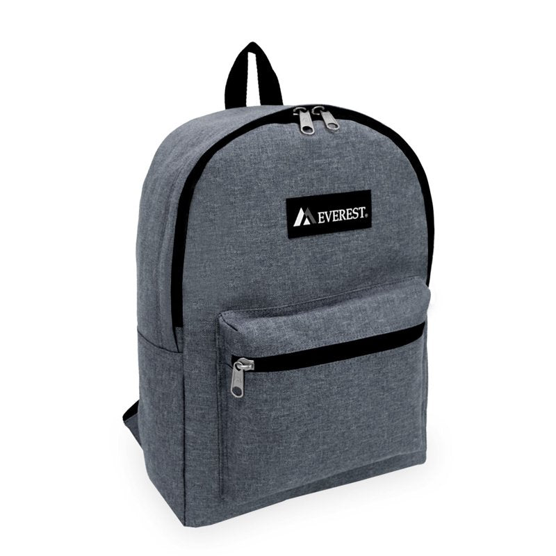 Unisex Denim Backpack for School Work Travel - All Colors Available
