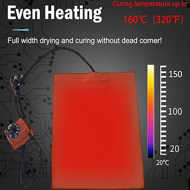 DTF Oven Dryer with Temperature Control for Heat Transfer Printing A3/A4/A5