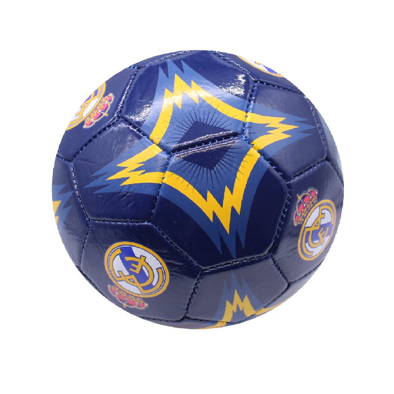 Real Madrid Official Licensed Size 2 Soccer Ball - Navy Kaleidoscope Design