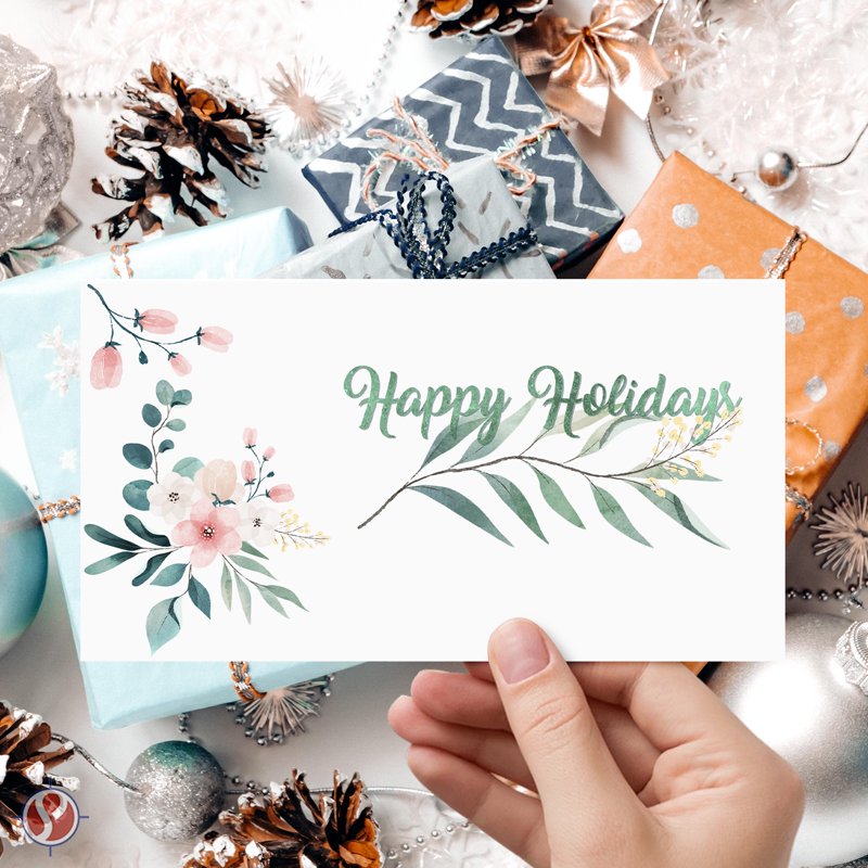 Holiday Money Envelope with Blank Cards - Festive Christmas Gift Holder