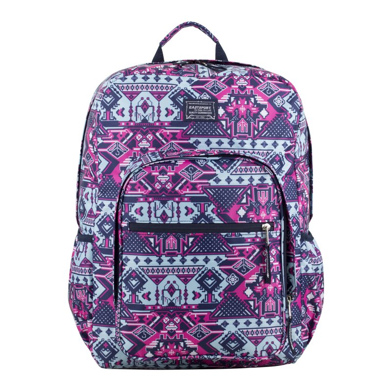 Unisex Fashion Backpack with Oversized Main Compartment and Hydration Pockets
