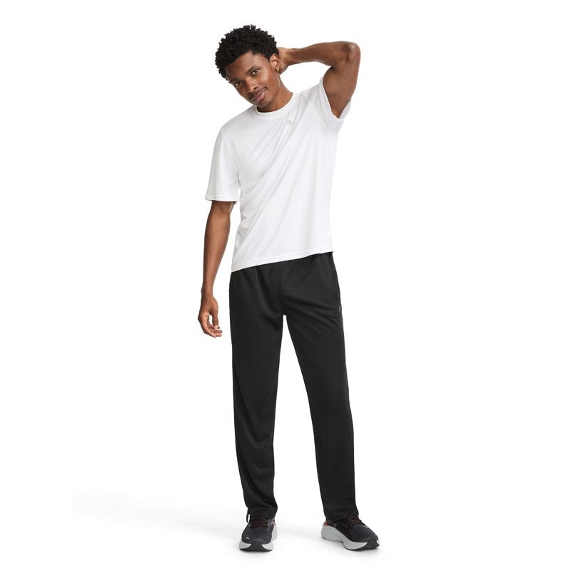 Men's Sport Sweatpants with Logo Slim Fit Lightweight Polyester Activewear