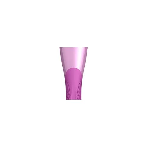 ShaveMOB Ladies Replacement Non-Slip Razor Handle - Pink and White