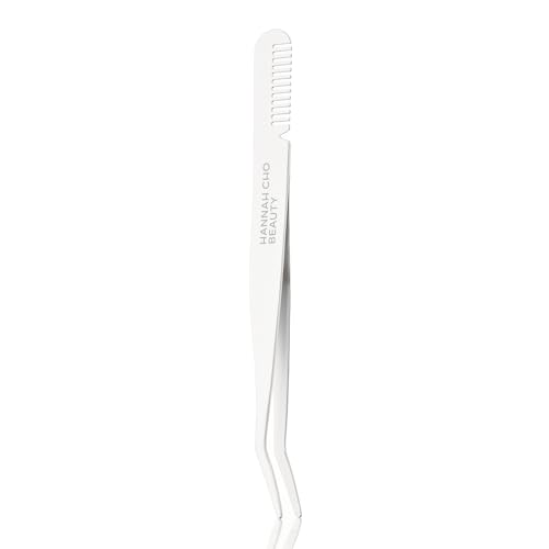 Ultimate Lash Applicator Tool with Built-in Lash Comb - Premium Coated Stainless Steel - Hannah Cho Beauty