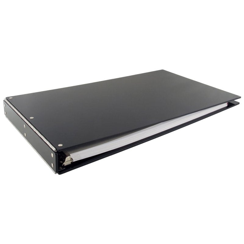 11x17 Acrylic Binder with 1-Inch Angle-D Ring for Large Documents & Art