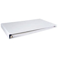 11x17 Vinyl Binder with Top Opening Pockets & 1-Inch Angle-D Rings - White