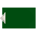 Acrylic Clipboard with Jumbo Clip - 11x17 Green Desk Organizer