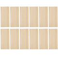 Unfinished Pine Wood Planks for Crafts, Projects & Decoration - 12 Pack