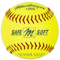 Softball Training Balls - 12 Inch Soft Safety Softballs for Hitting & Defense - Pack of 12