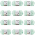 Super Bulky Chenille Yarn 12-Pack for Cuddly Blankets and Accessories
