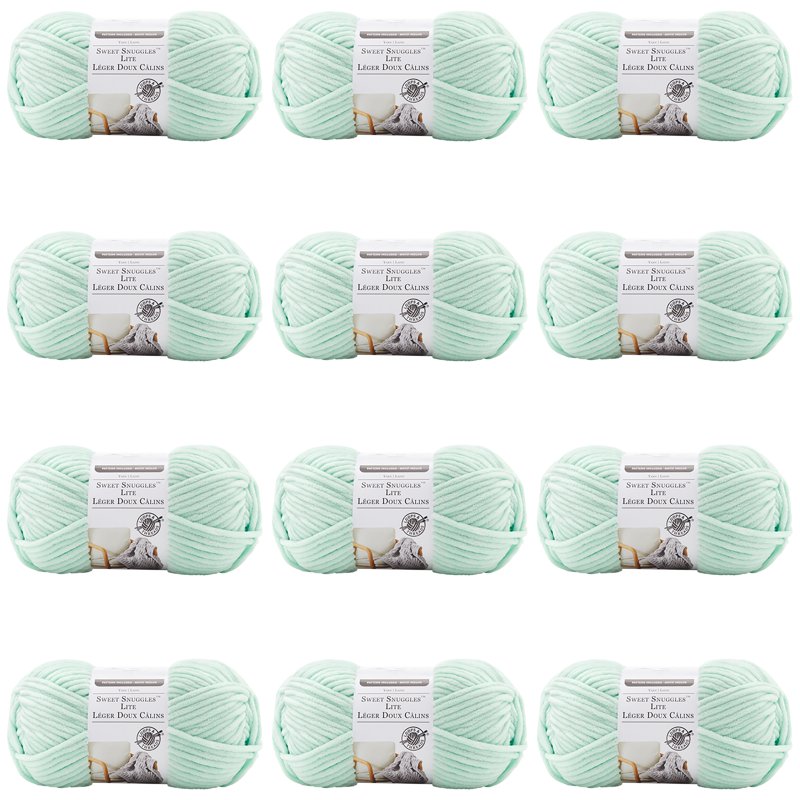 Super Bulky Chenille Yarn 12-Pack for Cuddly Blankets and Accessories