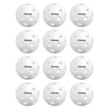 12-Inch Plastic Softballs - Official Size Practice Softballs for Hitting & Training - 12 Pack