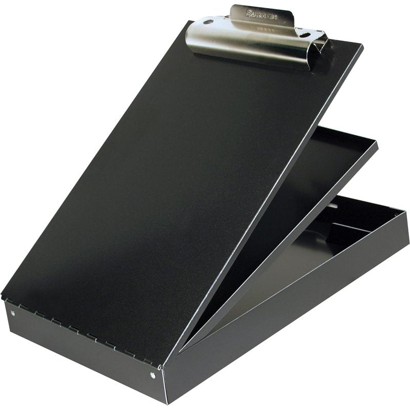 2-Tier Metal Clipboard with High Capacity Clip & Document Storage