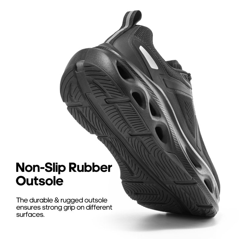 Men's Breathable Non-Slip Running & Training Shoes - Cushioned Support Fitness Sneakers