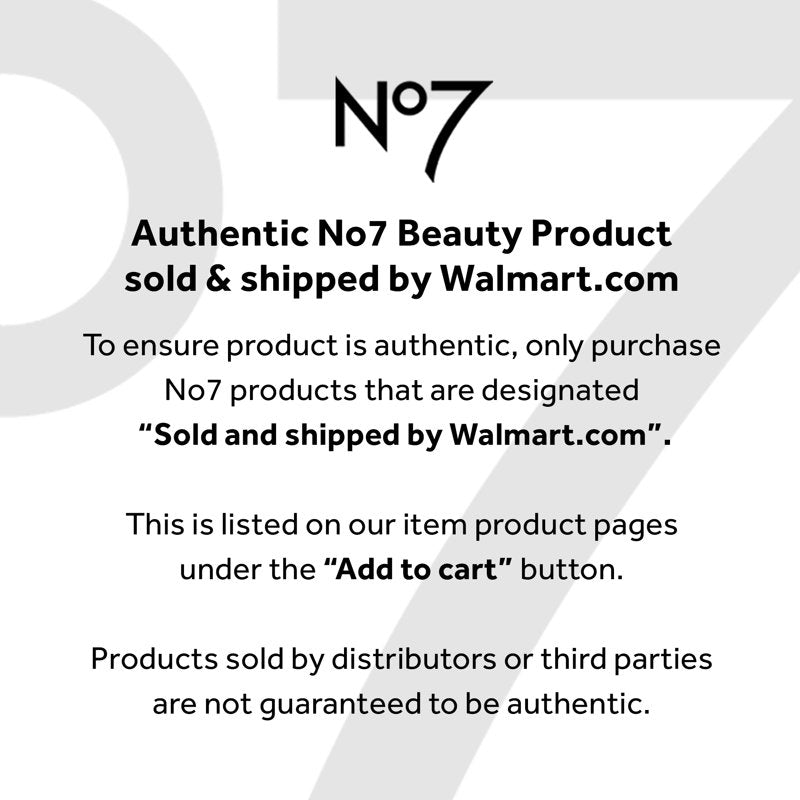 No7 Lift & Luminate Anti-Aging Face Serum with Collagen Peptides, All Skin Types