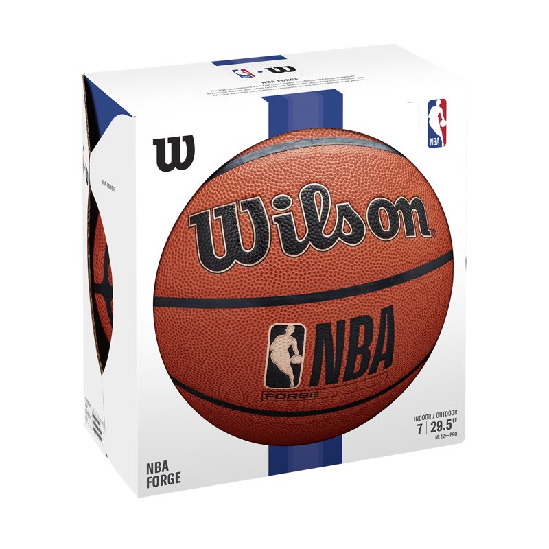 Wilson NBA Forge Indoor/Outdoor Basketball - Size 7 29.5 Inches