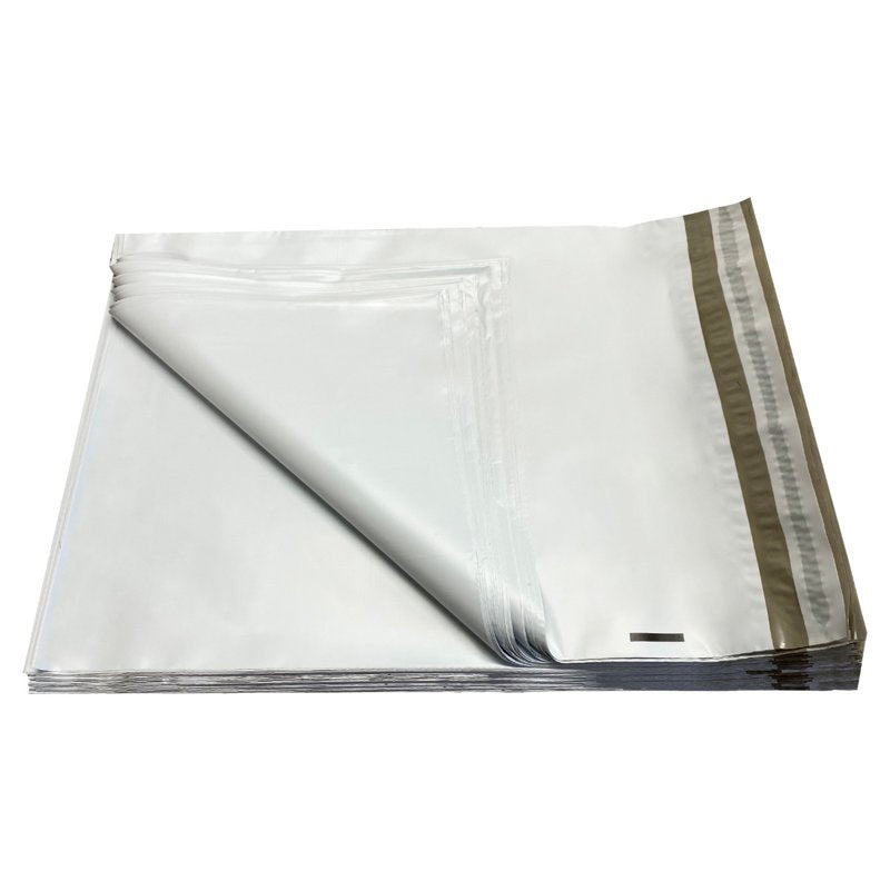 Poly Mailer Bags 12x15.5 Inches - Waterproof Self-Sealing Shipping Envelopes, Pack of 100