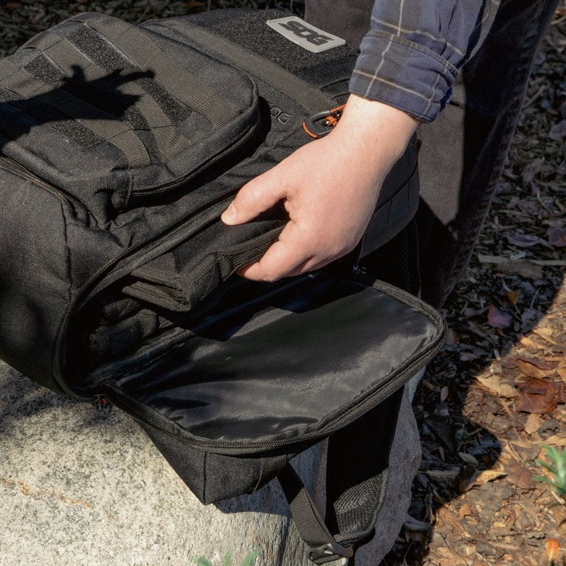 Military-Style Field Backpack with Pistol Compartments, 30.5L Black