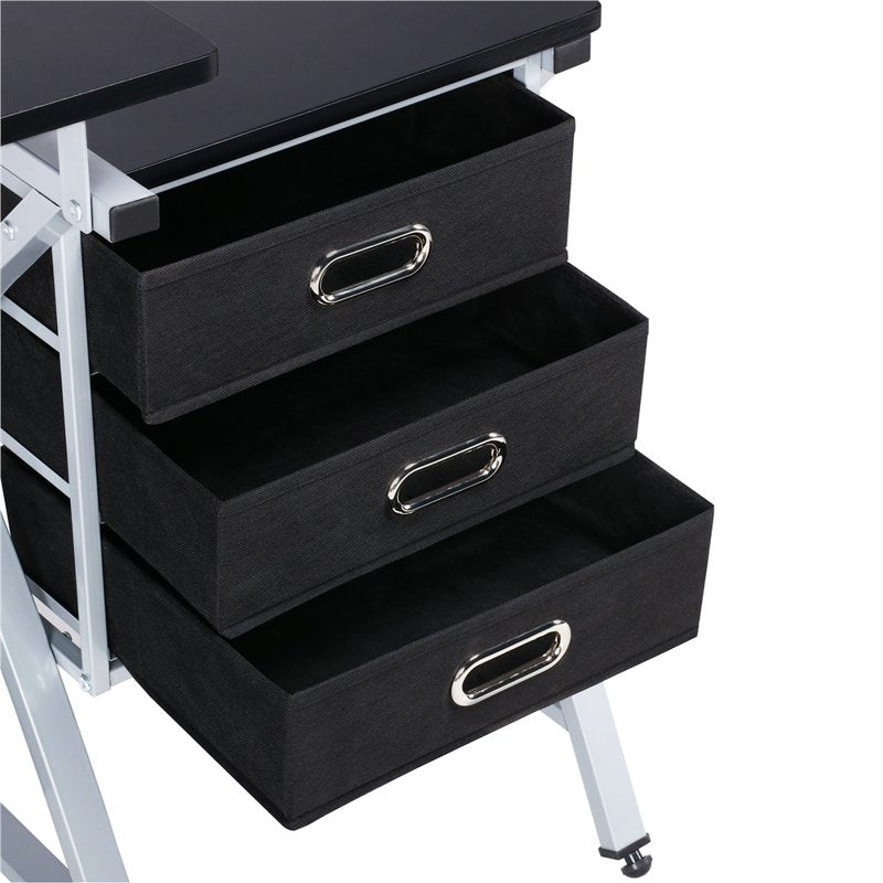 Adjustable Drafting Table with Stool - Multi-Use Art & Workstation