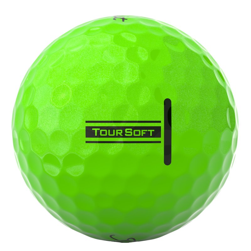 (2 Pack) 2024 Titleist Tour Soft Golf Balls – Green, 12 Pack