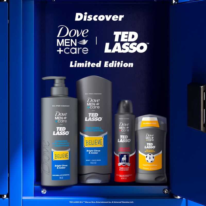 Dove Men+Care Limited Edition Ted Lasso Body & Face Wash - Hydrating 18 fl oz