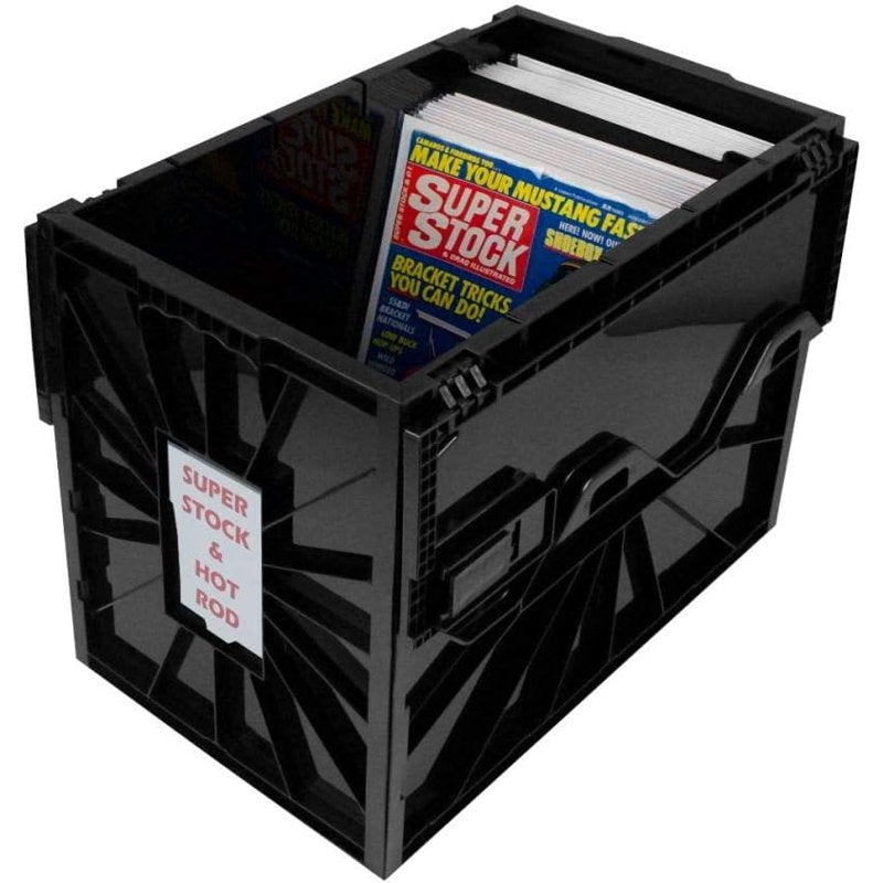 Magazine & Document Storage Bin – Heavy-Duty, Acid-Free Organizer for Magazines & Comics