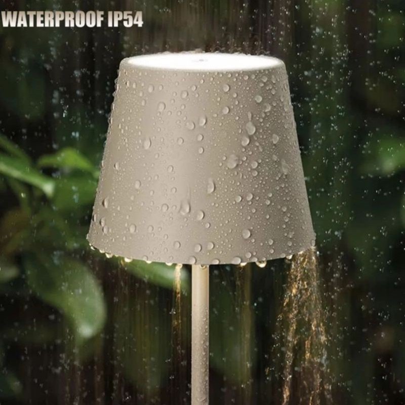 Dimmable Portable Touch Switch Lamp - Waterproof LED Night Light for Bedroom Living Room or Restaurant