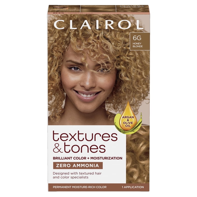 Ammonia-Free Permanent Hair Dye - Honey Blonde & Assorted Shades, 2 Pack