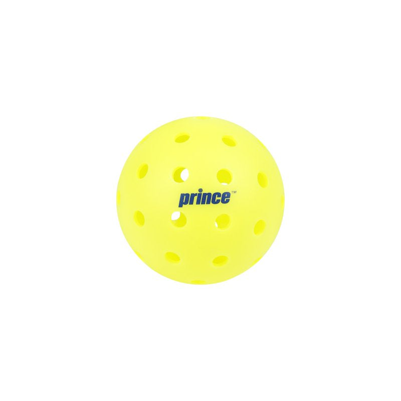 Outdoor Pickleball Balls 3-Pack with Jar – USA Pickleball Approved, 40-Hole Neon Yellow