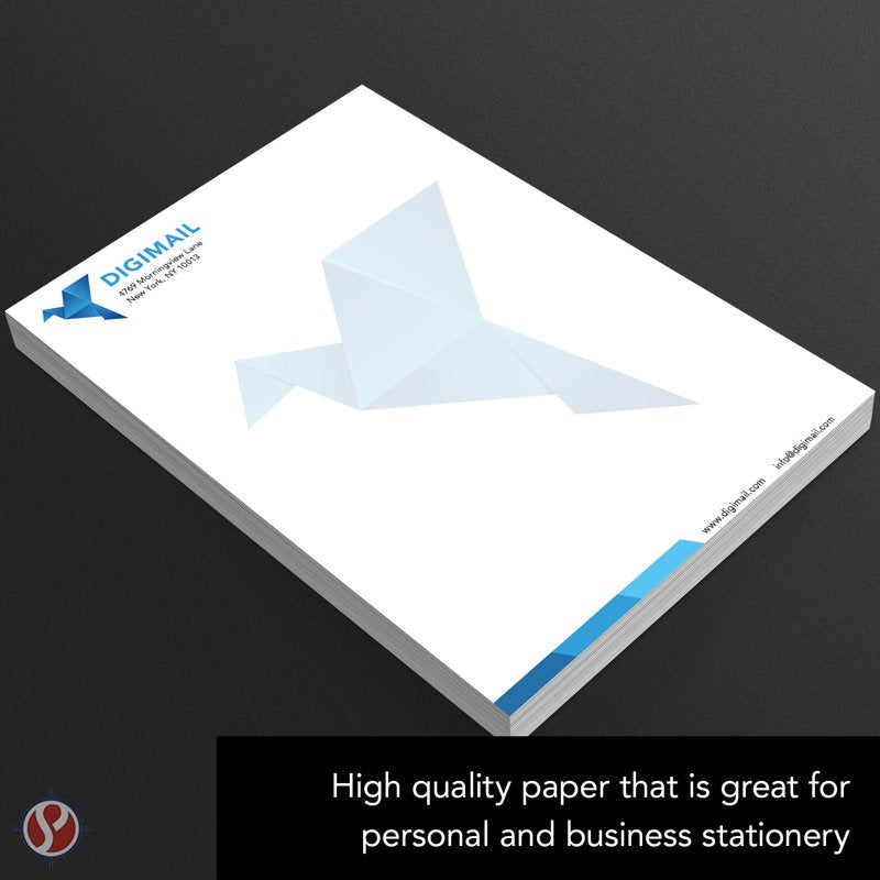 Bright White Multipurpose Printer & Copy Paper - 8.5 x 14 Legal Size - 70lb 28lb Bond - 100 Sheets