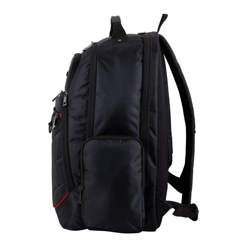 Unisex Tech Backpack with Laptop & Tech Storage - Water Resistant, 19x13x9 inches