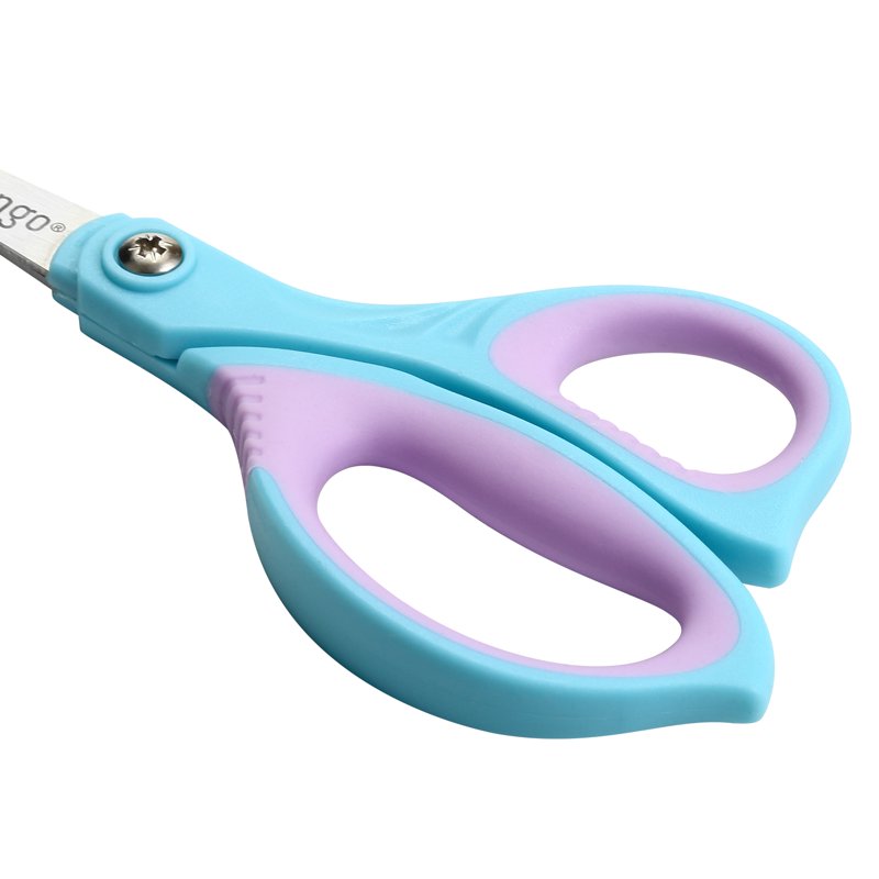 Kids Safety Scissors Set - 4-Pack 5.5-Inch Rounded Tip Craft & School Scissors