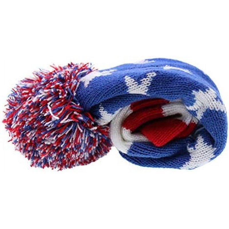 Set of 3 Golf Club Headcovers for Driver, Fairway Wood & Hybrid - Knitted, Washable, Extra Shaft Protection