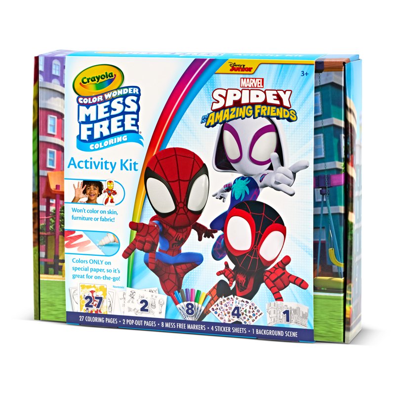 Spiderman Color Wonder Mess-Free Coloring Set for Kids & Toddlers