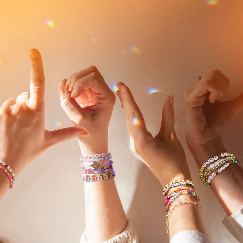 DIY Beaded Jewelry Kit - Create 15 Custom Accessories with 750+ Beads
