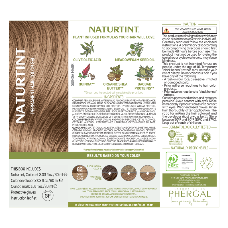 Naturtint Permanent Hair Color Set - Sandy Golden Blonde & More - 2 Pack