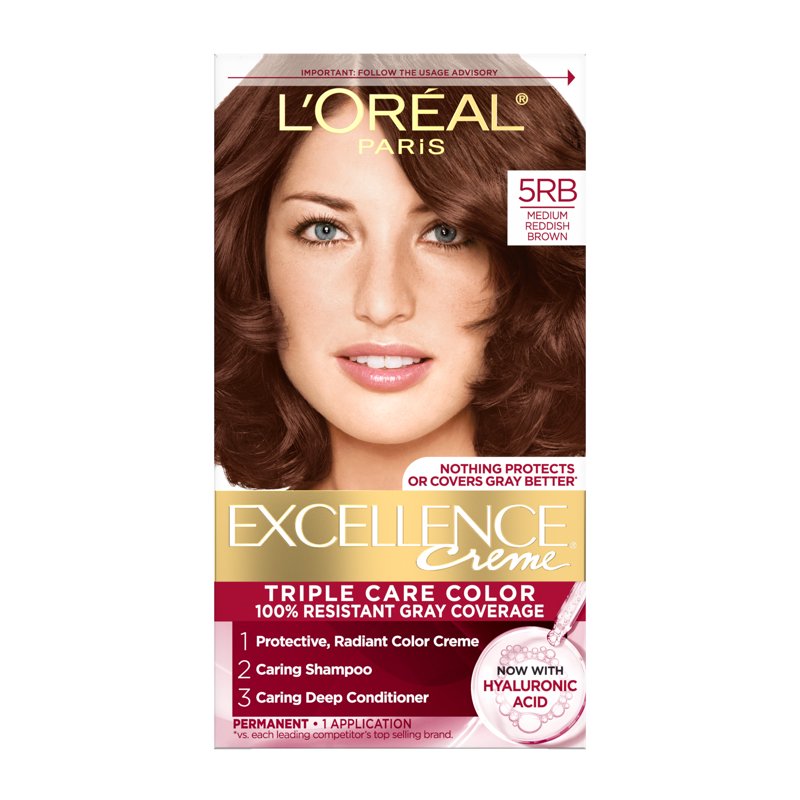 L'oreal Paris Excellence Creme Permanent Hair Color Kit - Multiple Shades & Sizes