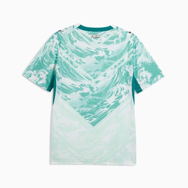 Portugal Stadium Away Soccer Jersey - 2XL, White Lagoon Green