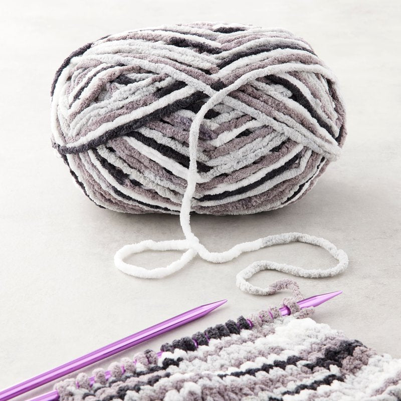 Super Bulky Polyester Yarn 6 Pack for Knitting & Crocheting Blankets
