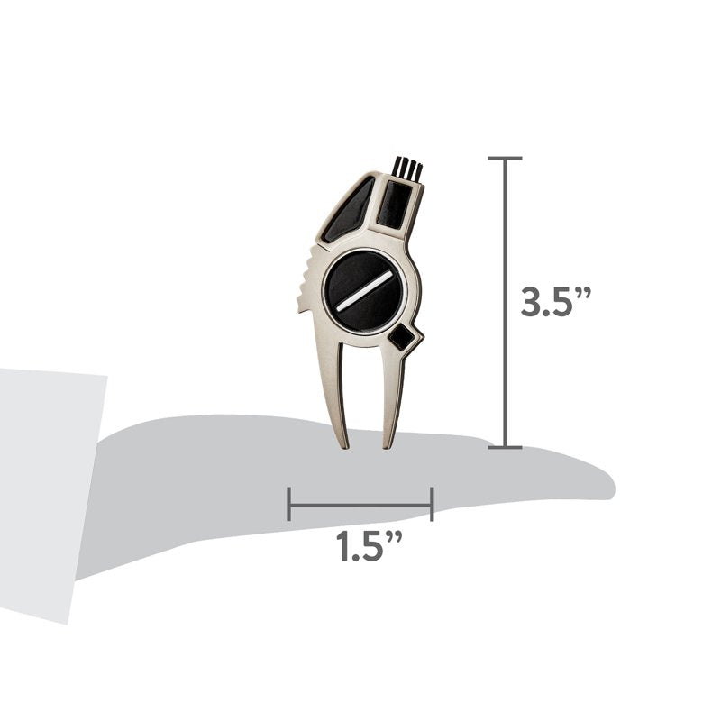 4-in-1 Golf Divot Tool with Ball Marker, Club & Groove Cleaners – Golf Accessories