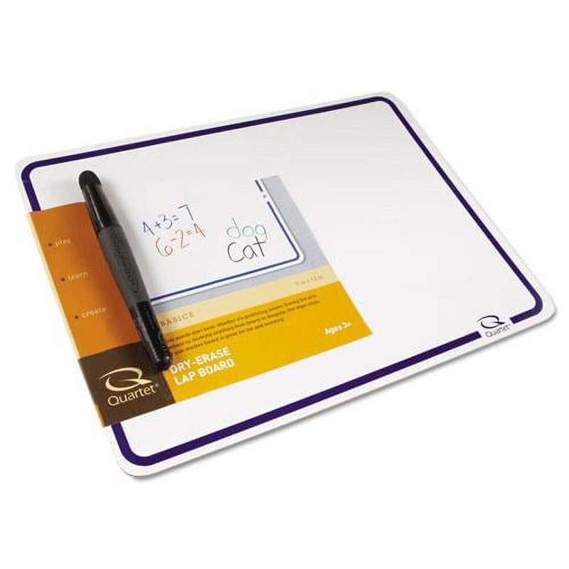 Dry Erase Lap Board 12 x 9 Inches for Classroom and Office Use