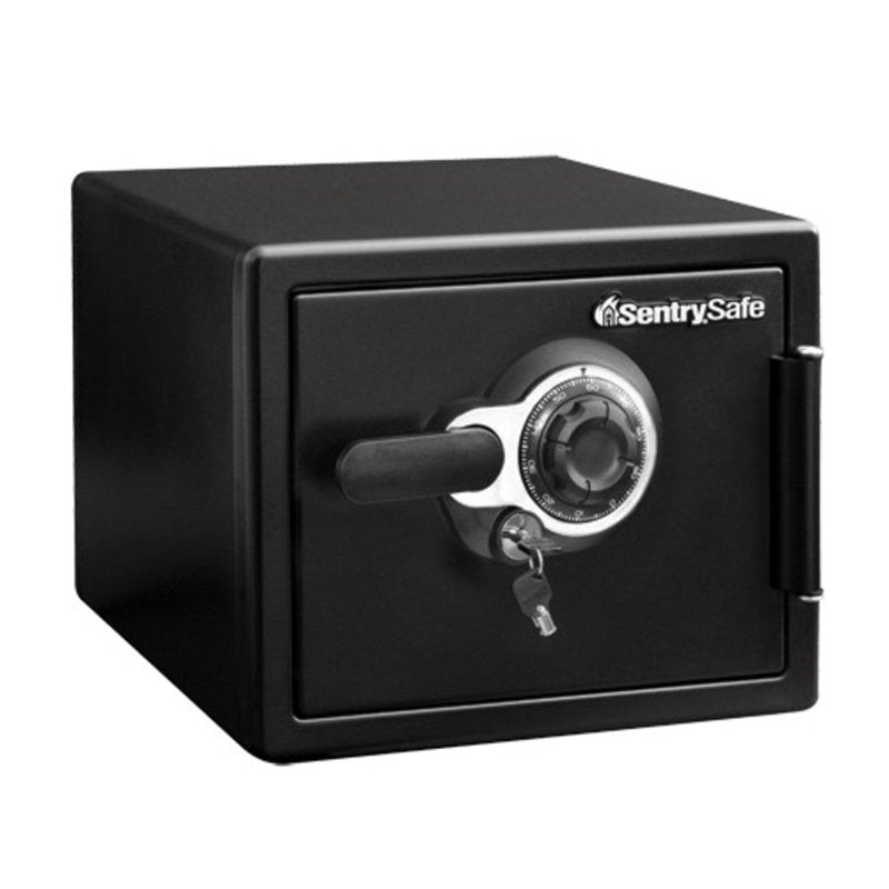 Fireproof Waterproof Security Safe with Combination & Dual Key Lock - 0.81 Cu Ft