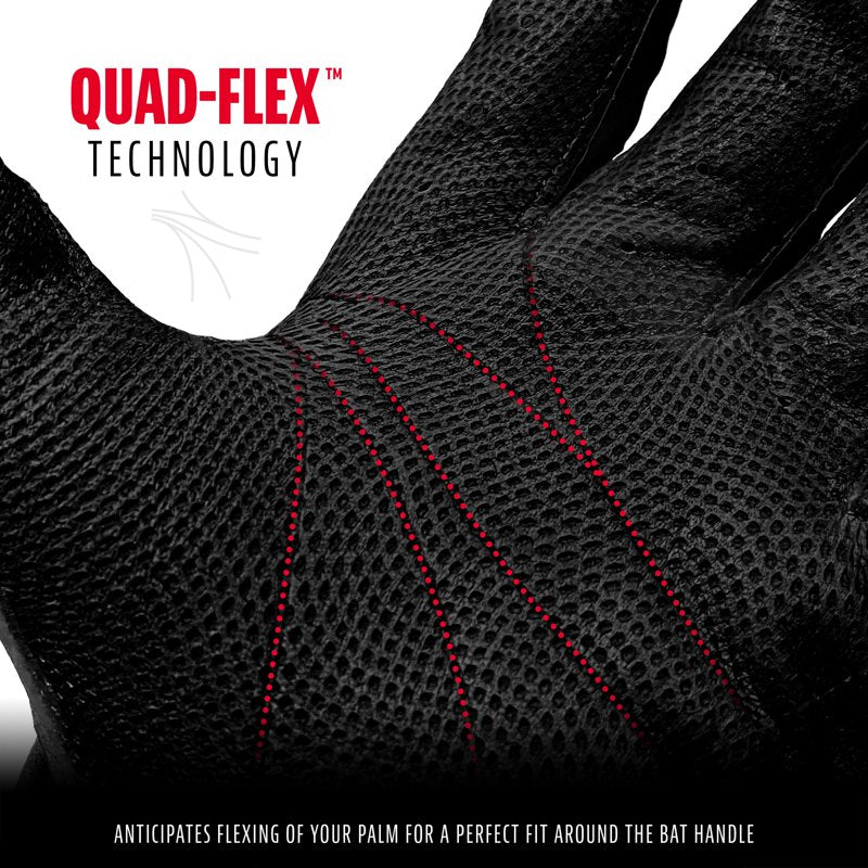 Pro Classic Batting Gloves for Baseball & Softball - Adult Medium