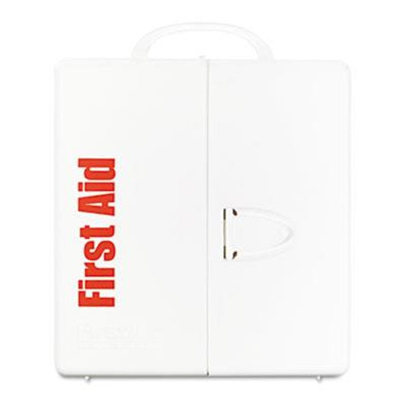 136-Piece OSHA Compliant First Aid Kit with Metal Wall-Mount Case