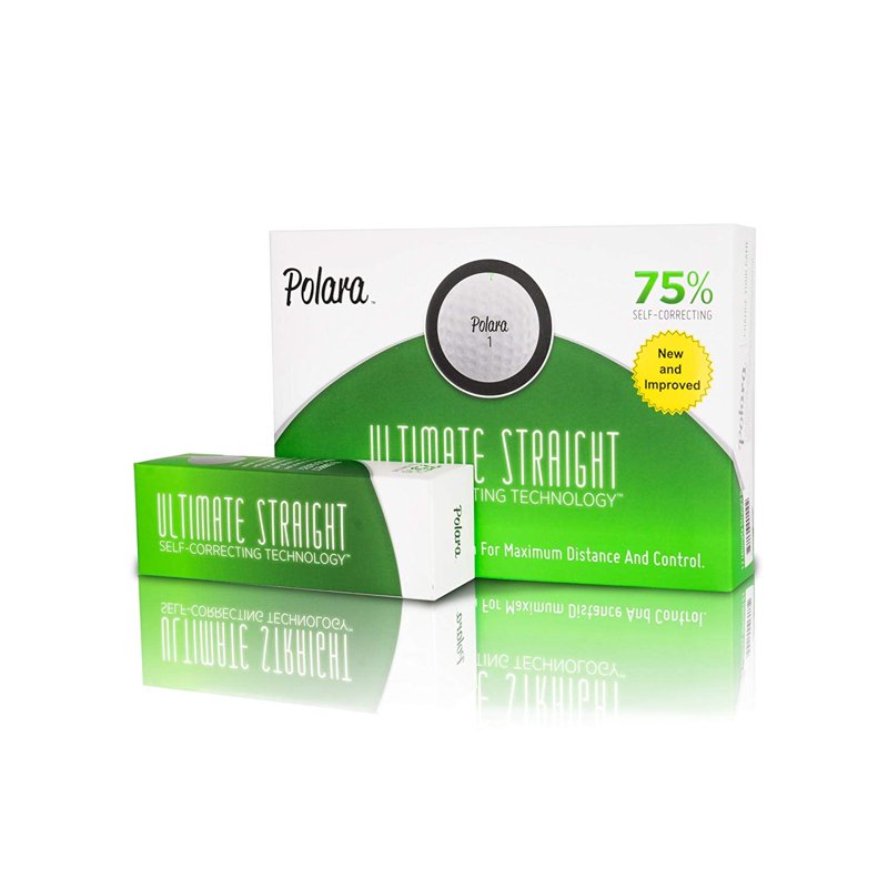 Polara Ultimate Straight Self-Correcting 2-Piece Golf Balls – 1 Dozen