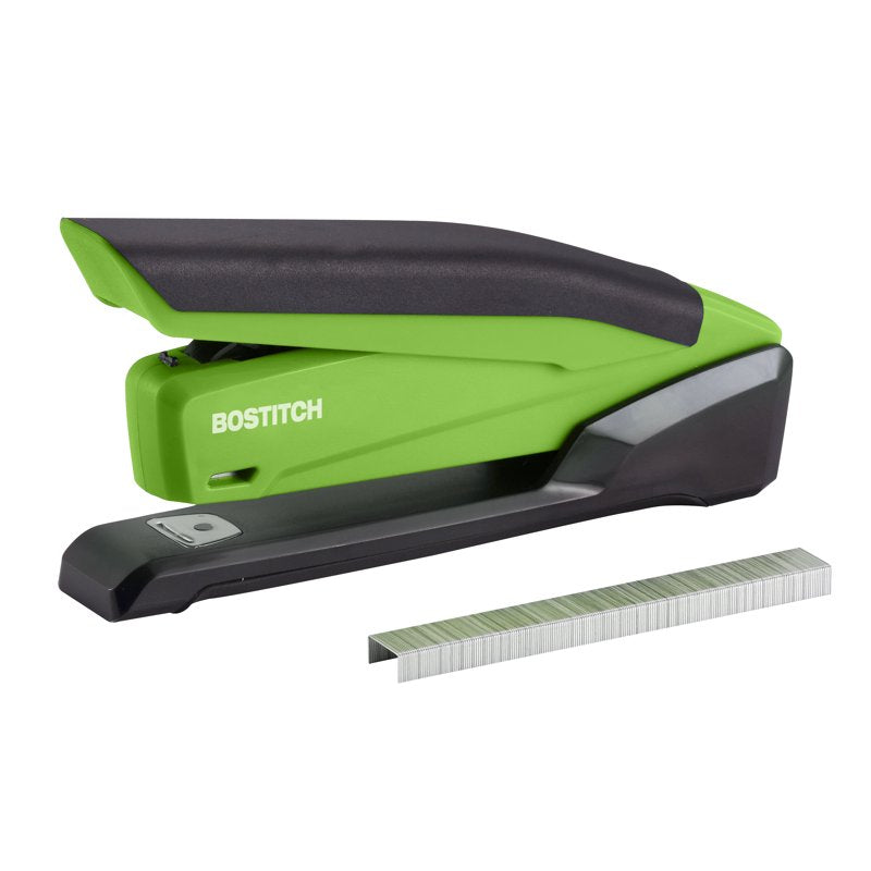 Bostitch InPower Desktop Stapler - 20-Sheet, One-Finger 80% Easier Green (Variation: Green, Single)